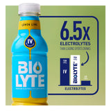 BIOLYTE etiqueta con ingredientes y certificaciones, transparencia y confianza