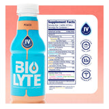 BIOLYTE bebida en mano, facilidad de consumo y reposición inmediata