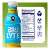 BIOLYTE pack de 12 botellas empaquetadas, reserva para rehidratación continua