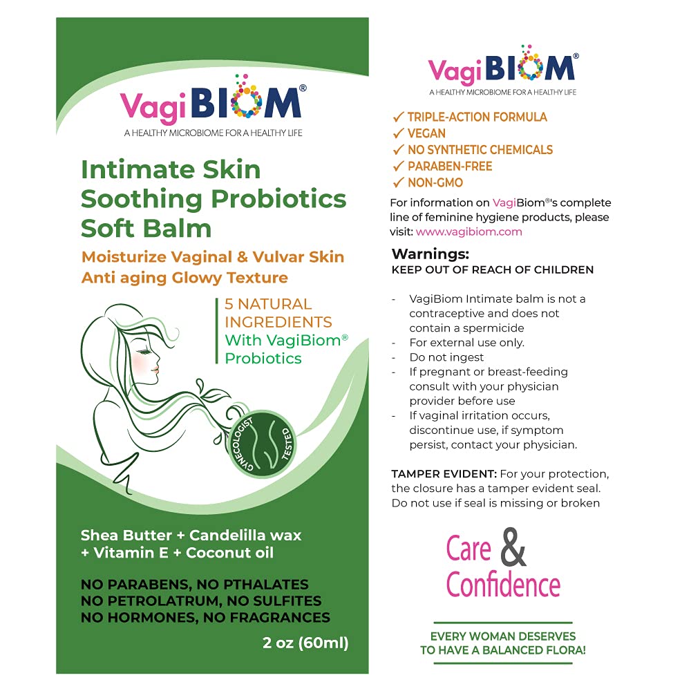 Biom Probiotics ingredientes naturales dispuestos que nutren la piel externa