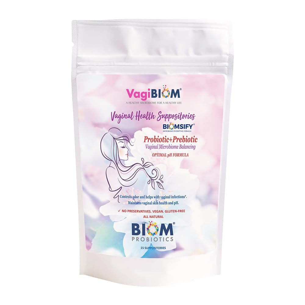 Biom Probiotics mostrando el frente del empaque y beneficio de frescura