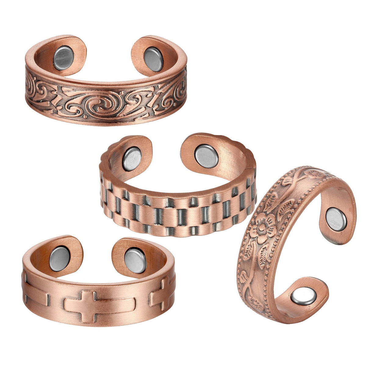 BioMag anillo frontal en estuche mostrando elegancia y listo para regalo