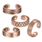 BioMag anillo frontal en estuche mostrando elegancia y listo para regalo
