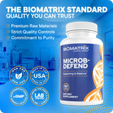 BioMatrix número de lote y sello de calidad, garantiza pruebas y control