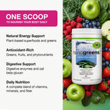Biopharma Scientific ingredientes spirulina y chlorella resaltando nutrientes concentrados