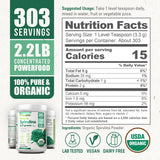 biophix batido verde con espirulina, aporte nutricional inmediato