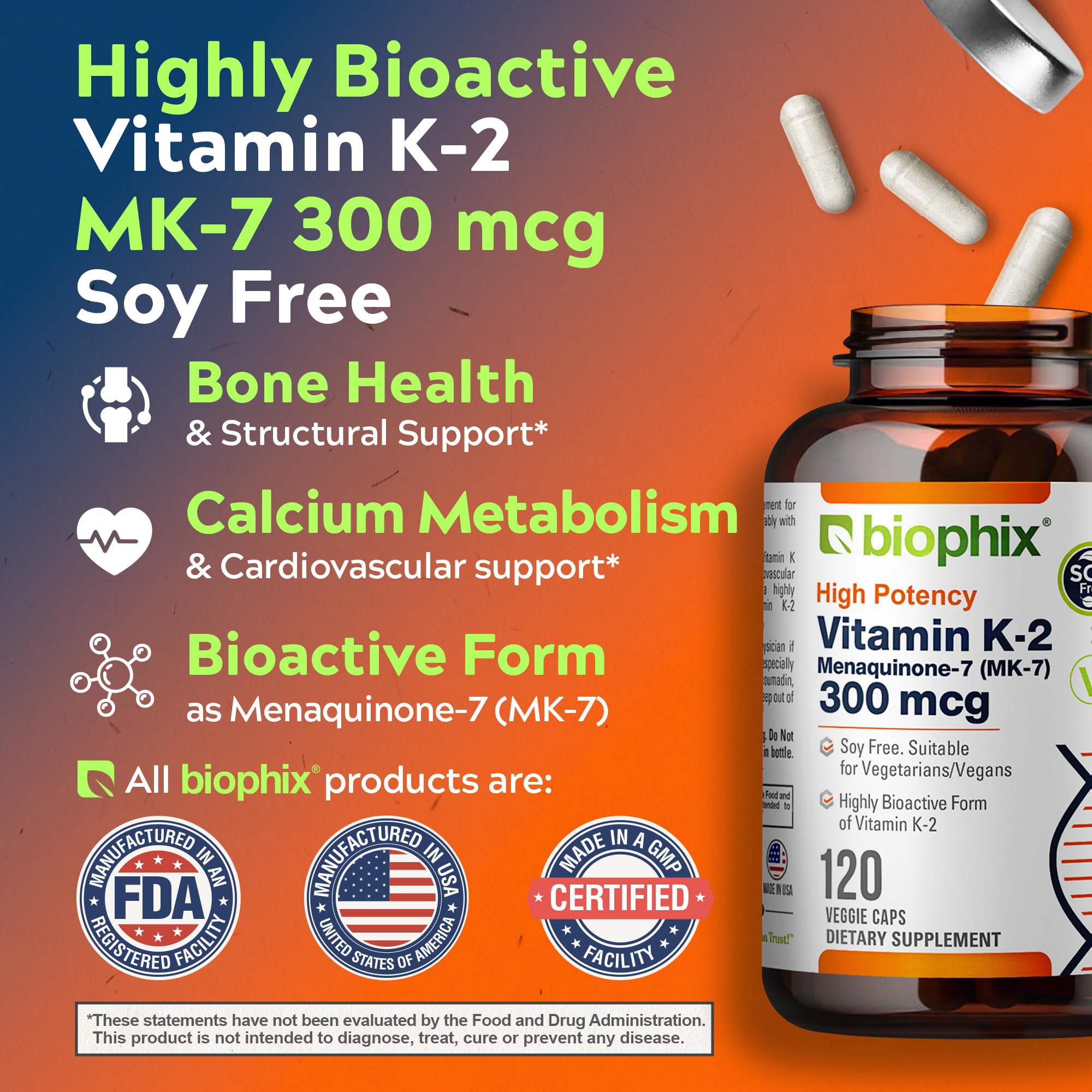 biophix caja abierta con cápsulas para visualizar presentación y cantidad