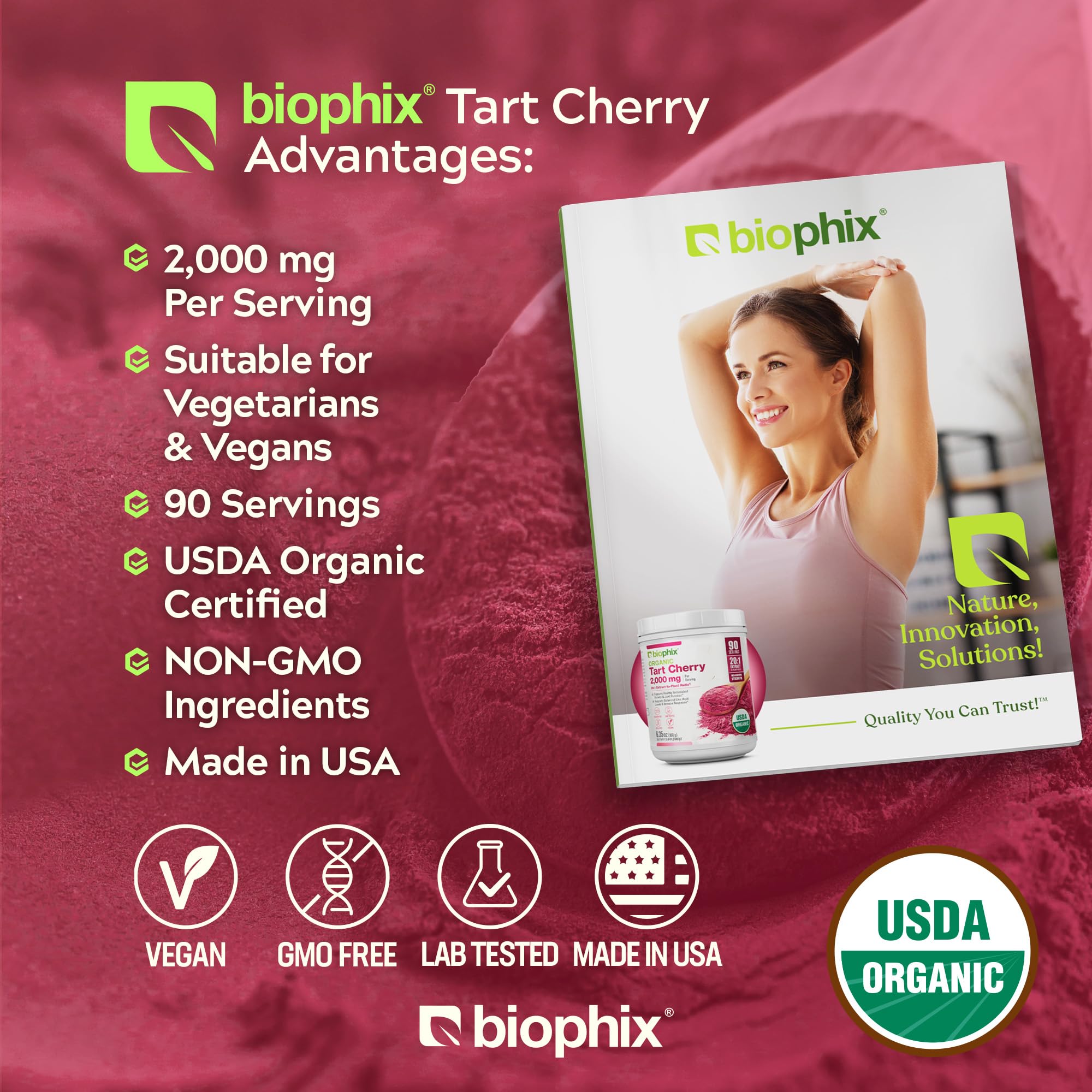 biophix detalle de la tapa y cierre hermético que conserva el polvo