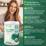 biophix envase abierto con tapa, almacenamiento seguro y práctico