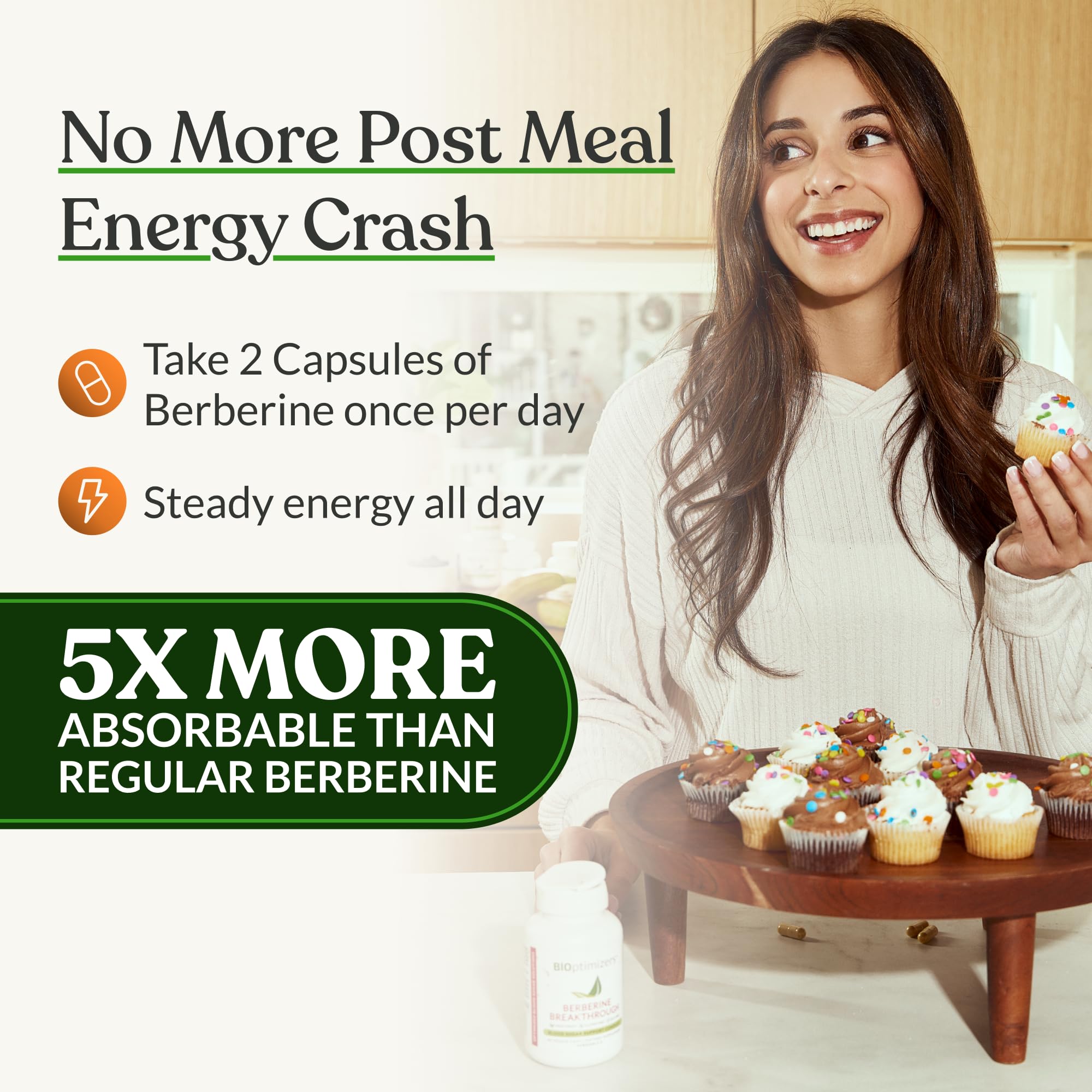 BIOptimizers etiqueta con información nutricional clara y legible