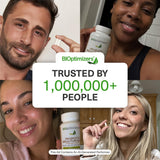 BIOptimizers cápsula junto a desayuno para uso digestivo diario