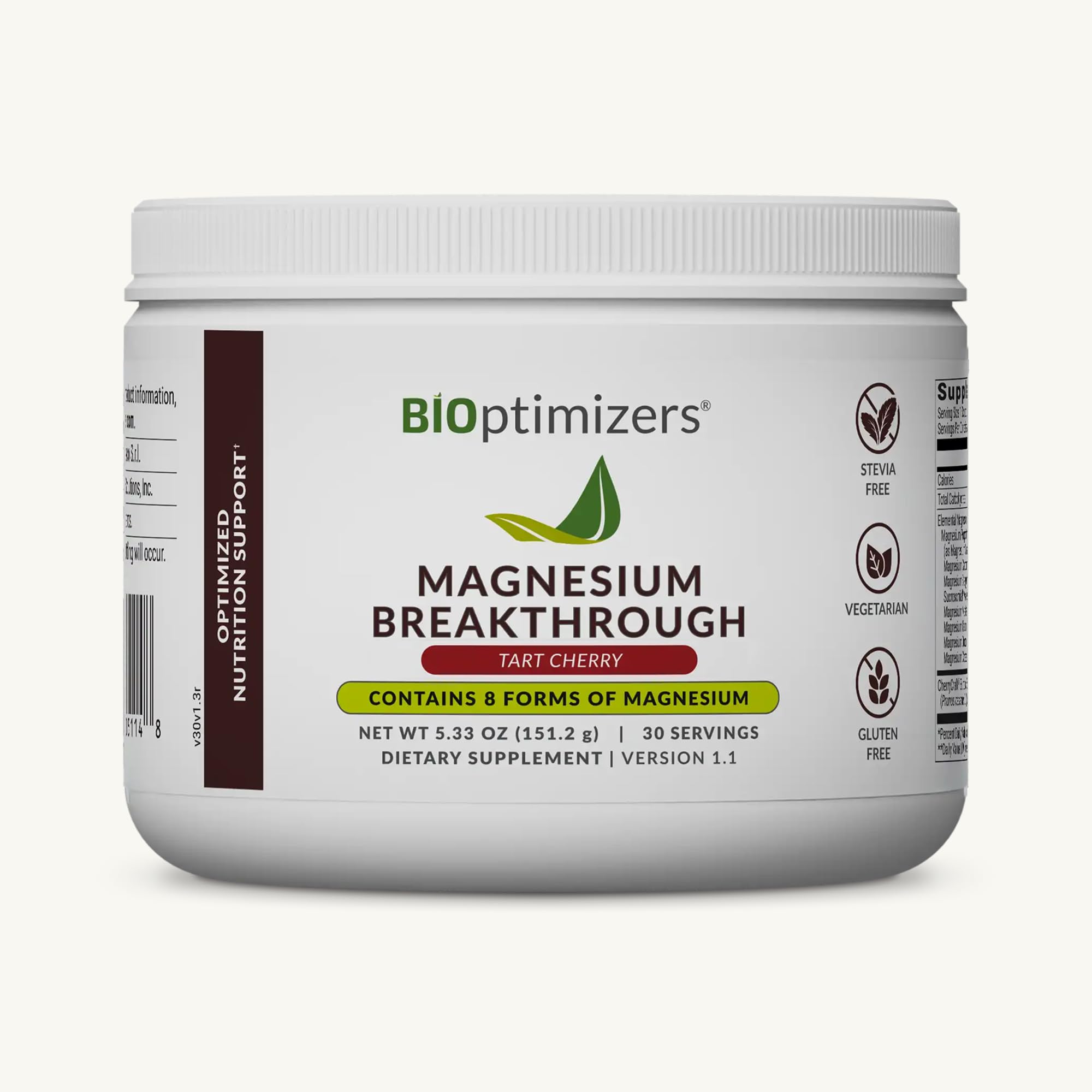 BIOptimizers frente del envase mostrando la marca y beneficios claros