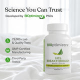 BIOptimizers lista de ingredientes naturales y sin pepsina para confianza