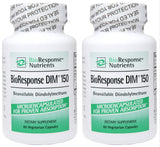 BioResponse DIM frasco frontal mostrando 120 cápsulas y etiqueta clara