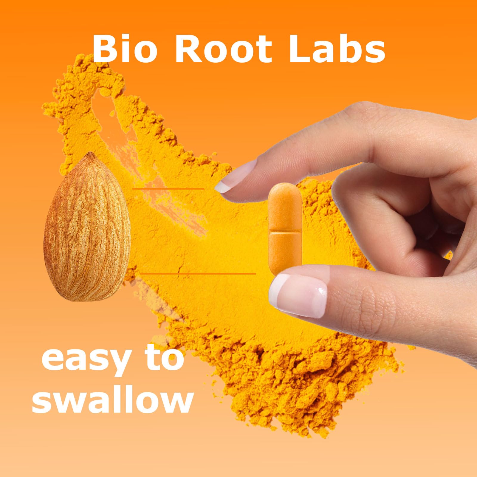 Biorootlabs ingredientes naturales: jengibre y pimienta negra para absorción
