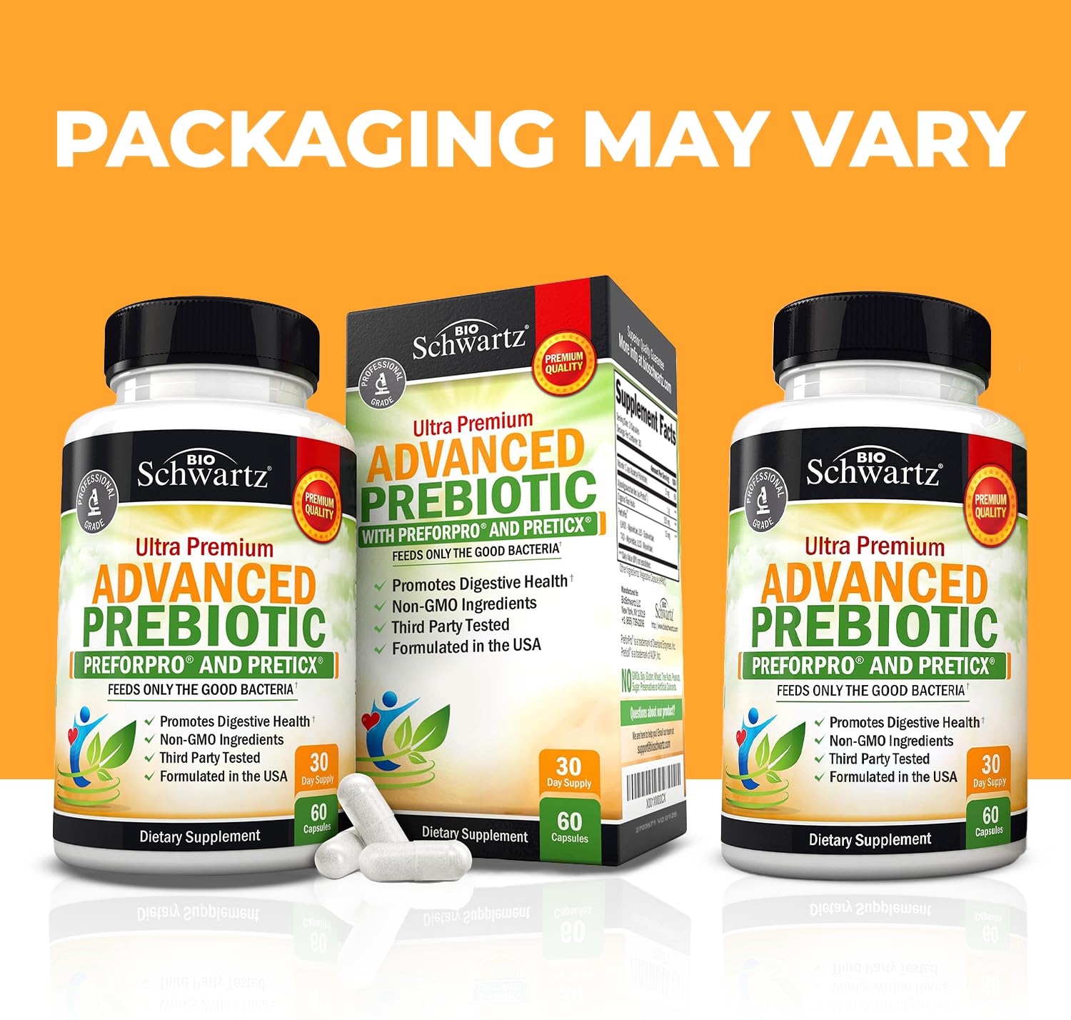 BioSchwartz detalle de etiqueta con ingredientes clínicos y claridad informativa