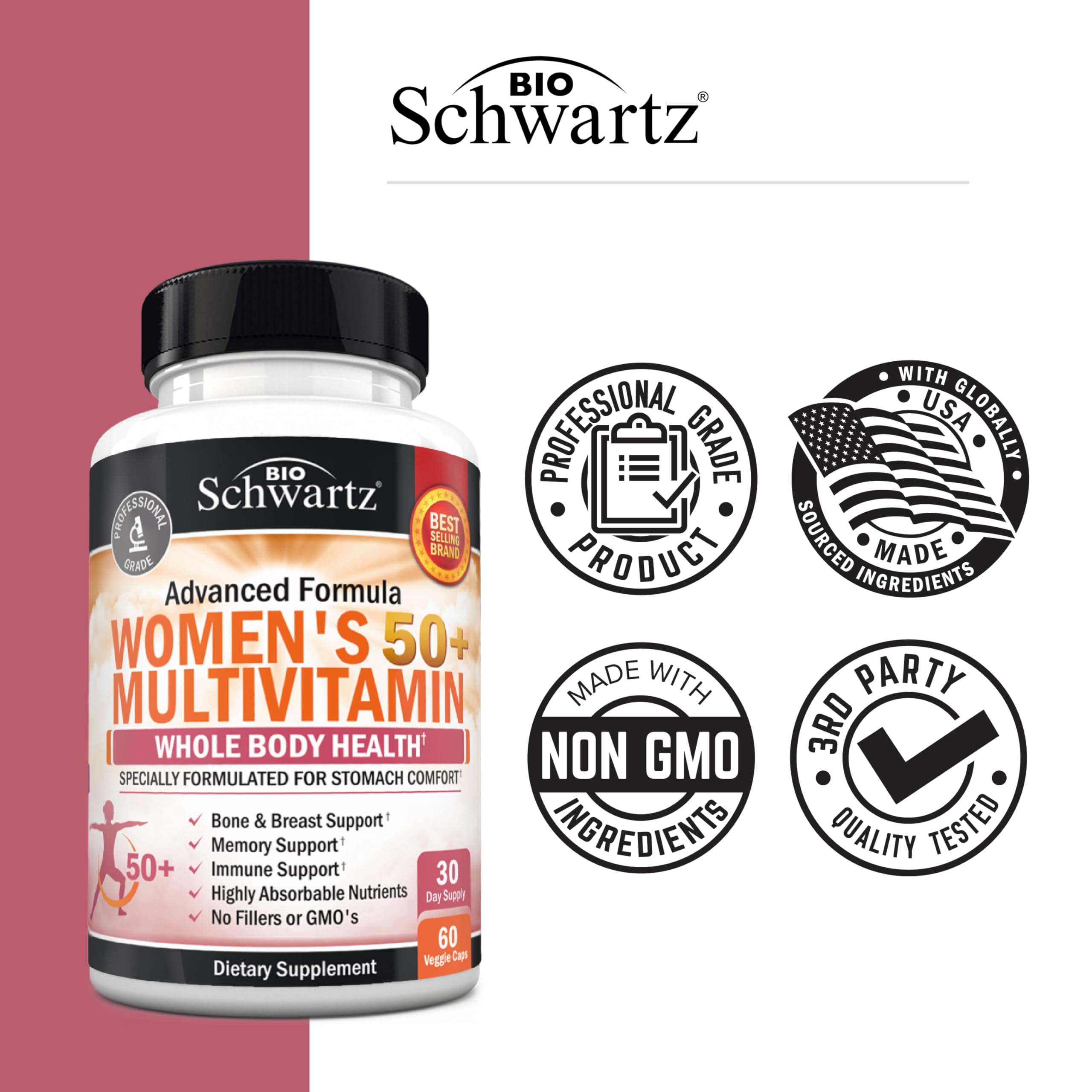 BioSchwartz close-up de Lion’s Mane resaltando apoyo cognitivo natural