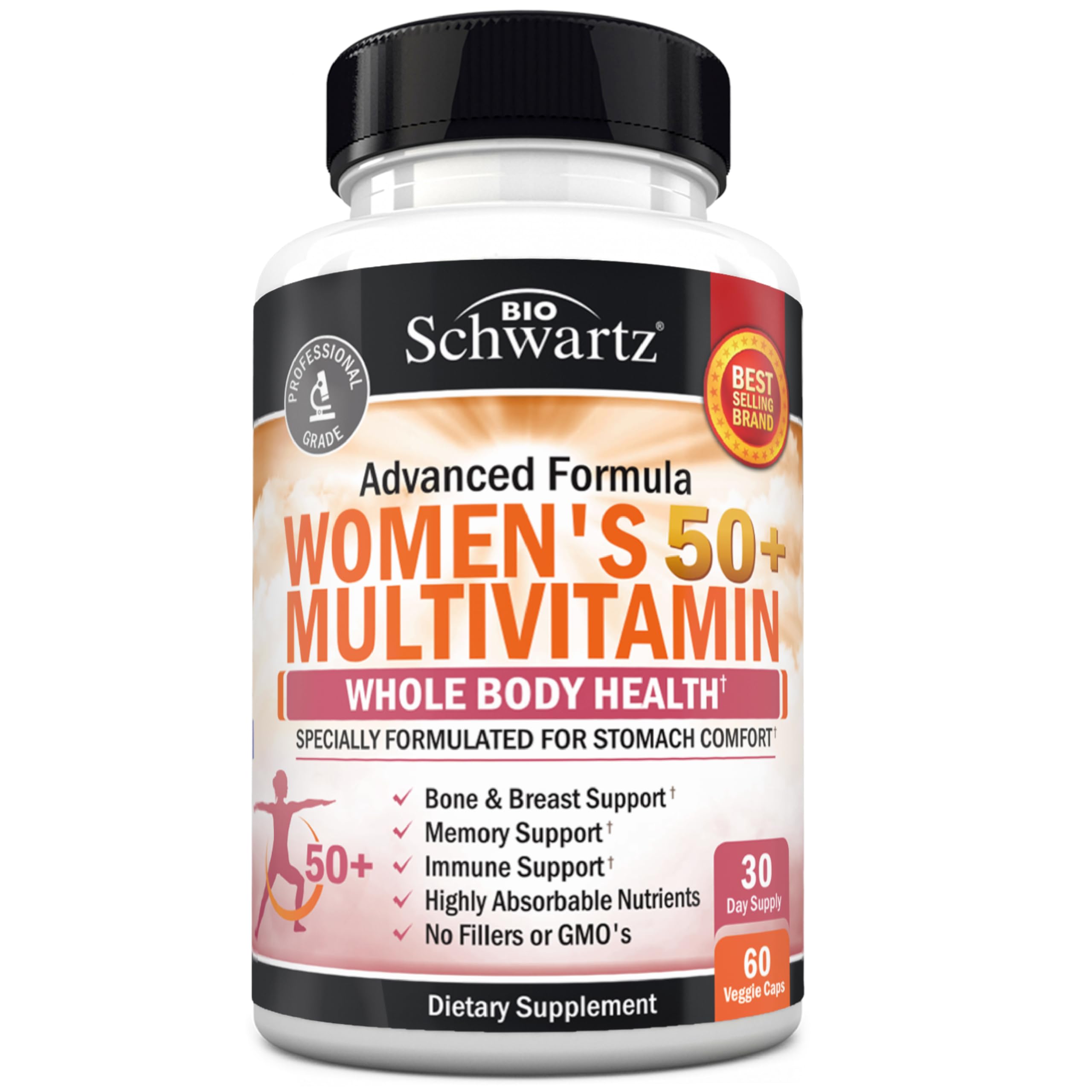 BioSchwartz en uso por mujer 50+ mostrando comodidad y rutina diaria