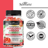 Detalle de etiqueta BioSchwartz con ingredientes y vitaminas B, transparencia informativa