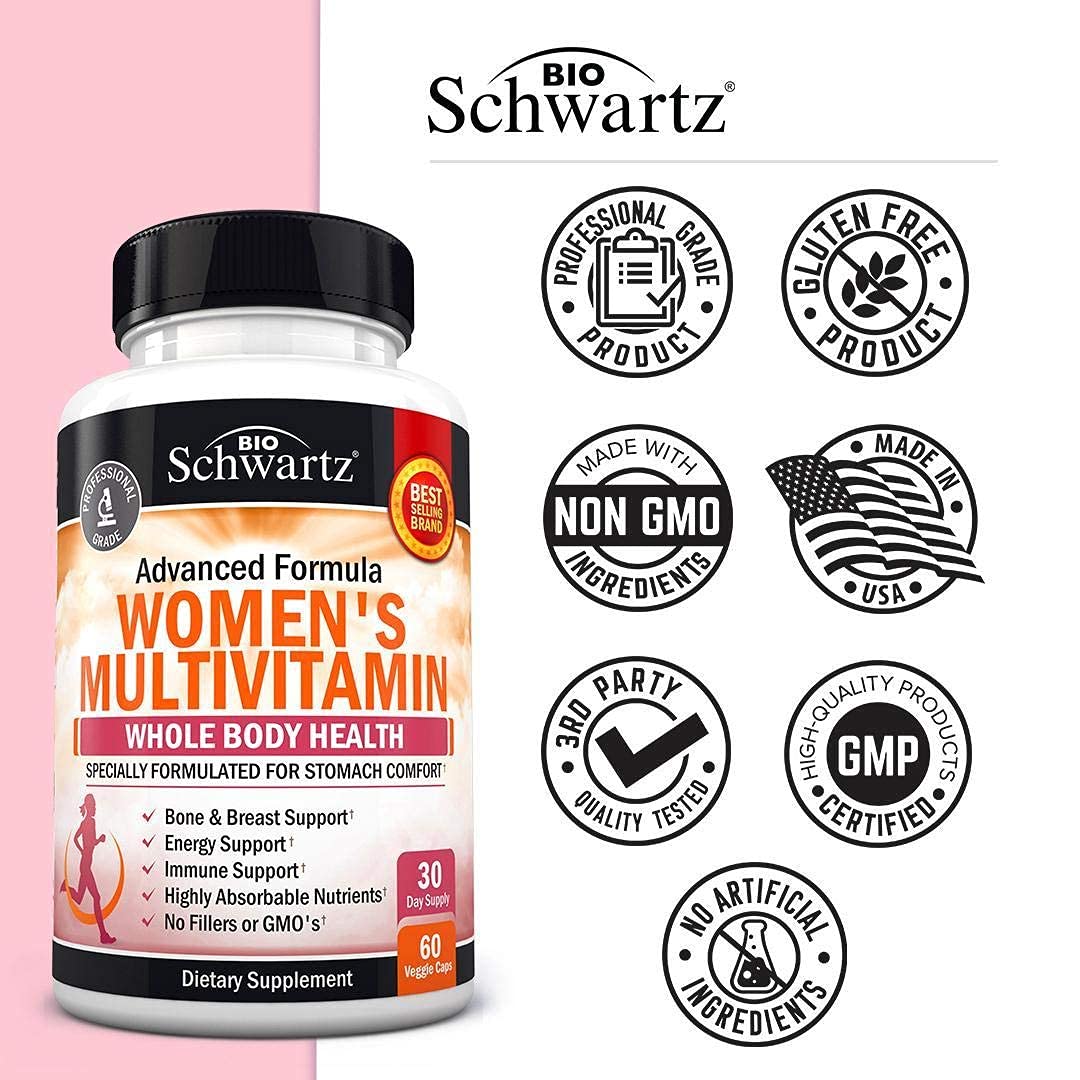 BioSchwartz etiqueta nutricional en primer plano para transparencia de ingredientes