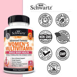 BioSchwartz etiqueta nutricional en primer plano para transparencia de ingredientes