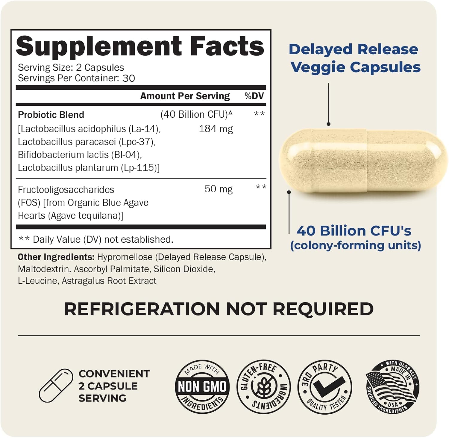 BioSchwartz etiqueta nutricional legible que muestra UFC y certificados de calidad