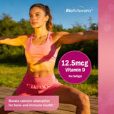 BioSchwartz etiqueta nutricional enfocada en EPA, DHA y vitaminas D y E
