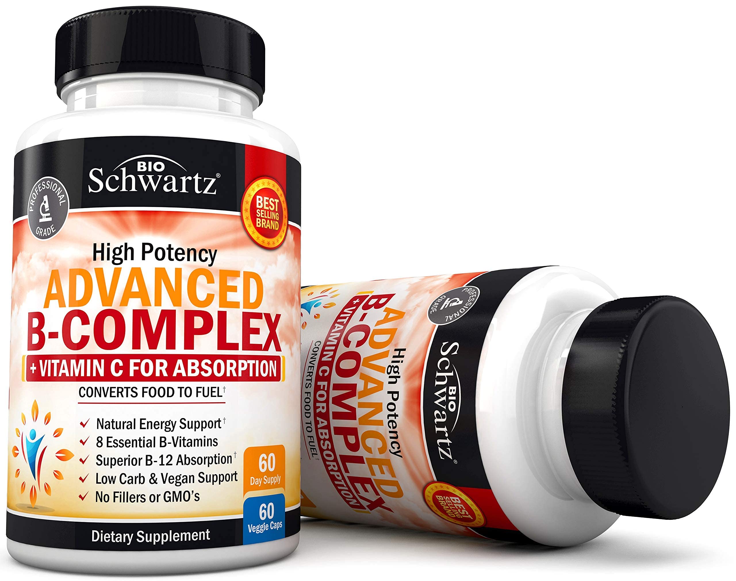 BioSchwartz etiqueta nutricional en primer plano mostrando información clara