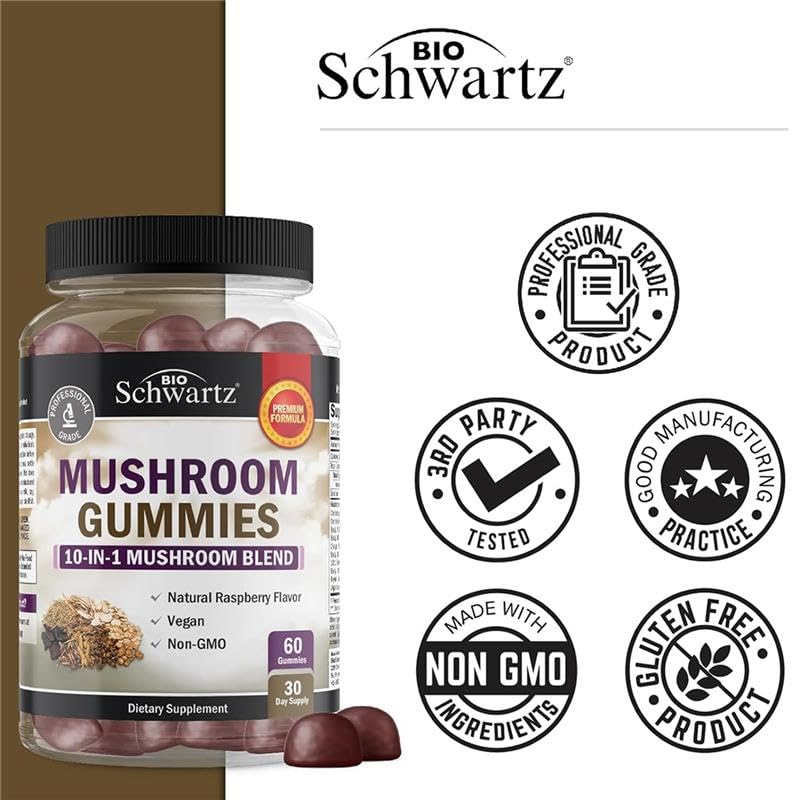 BioSchwartz mezcla de ingredientes en primer plano resaltando diversidad funcional