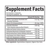BioSchwartz primer plano de quercetina y hierbas, apoyo respiratorio natural