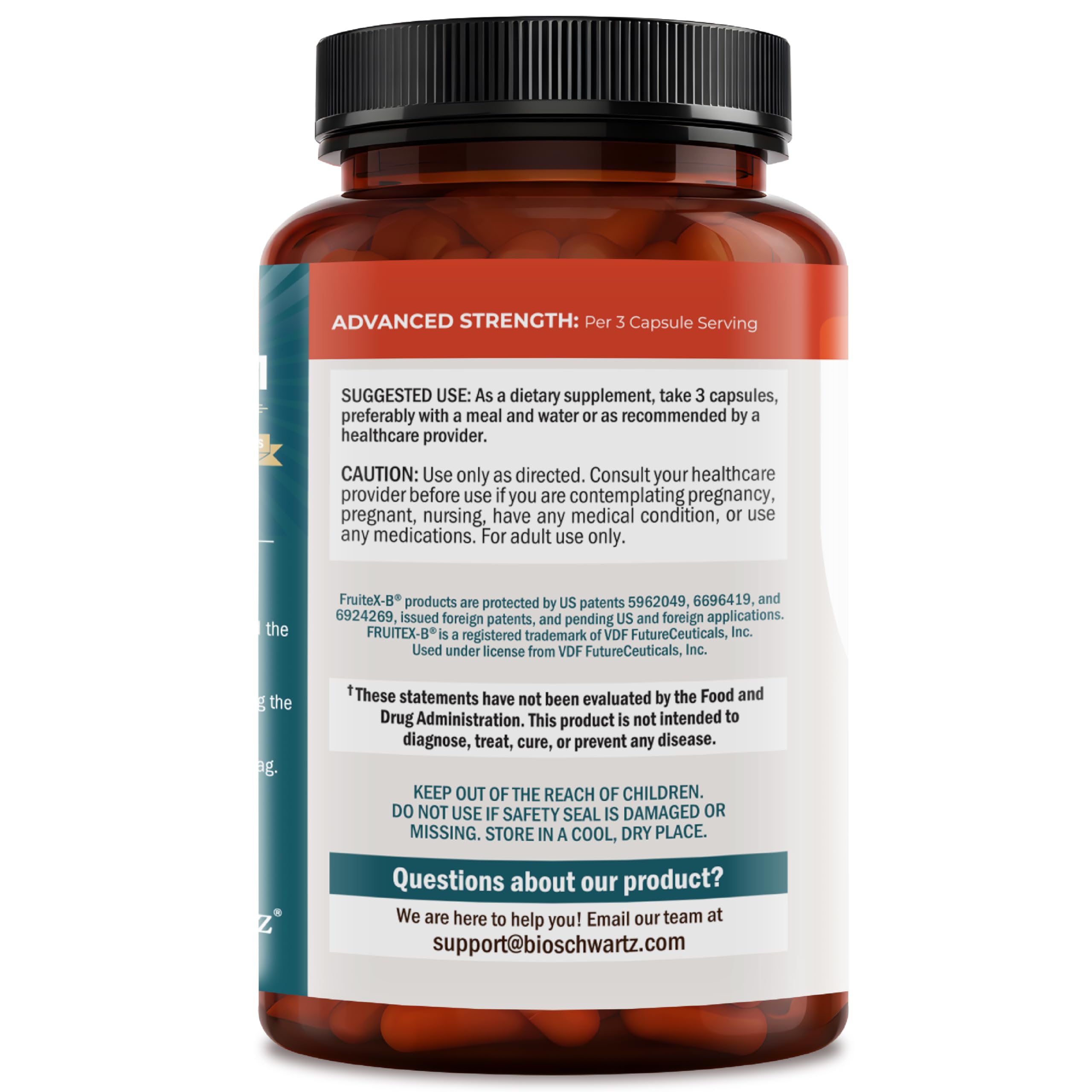 BioSchwartz empaque con sello de calidad cGMP para mayor confianza