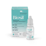 Biosil frasco frontal mostrando el diseño y tamaño, aporta confianza visual