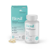 Biosil envase frontal mostrando diseño y cantidad de cápsulas beneficioso