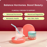 Biosil primer plano del polvo fino para mezclar, textura uniforme y sin grumos