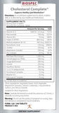 BIOSPEC NUTRITIONALS primer plano de tabletas para apreciar textura y calidad