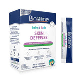 Biostime caja frontal mostrando 28 sobres para comodidad diaria