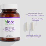Biote cápsula zoom en textura que destaca estabilidad y resistencia