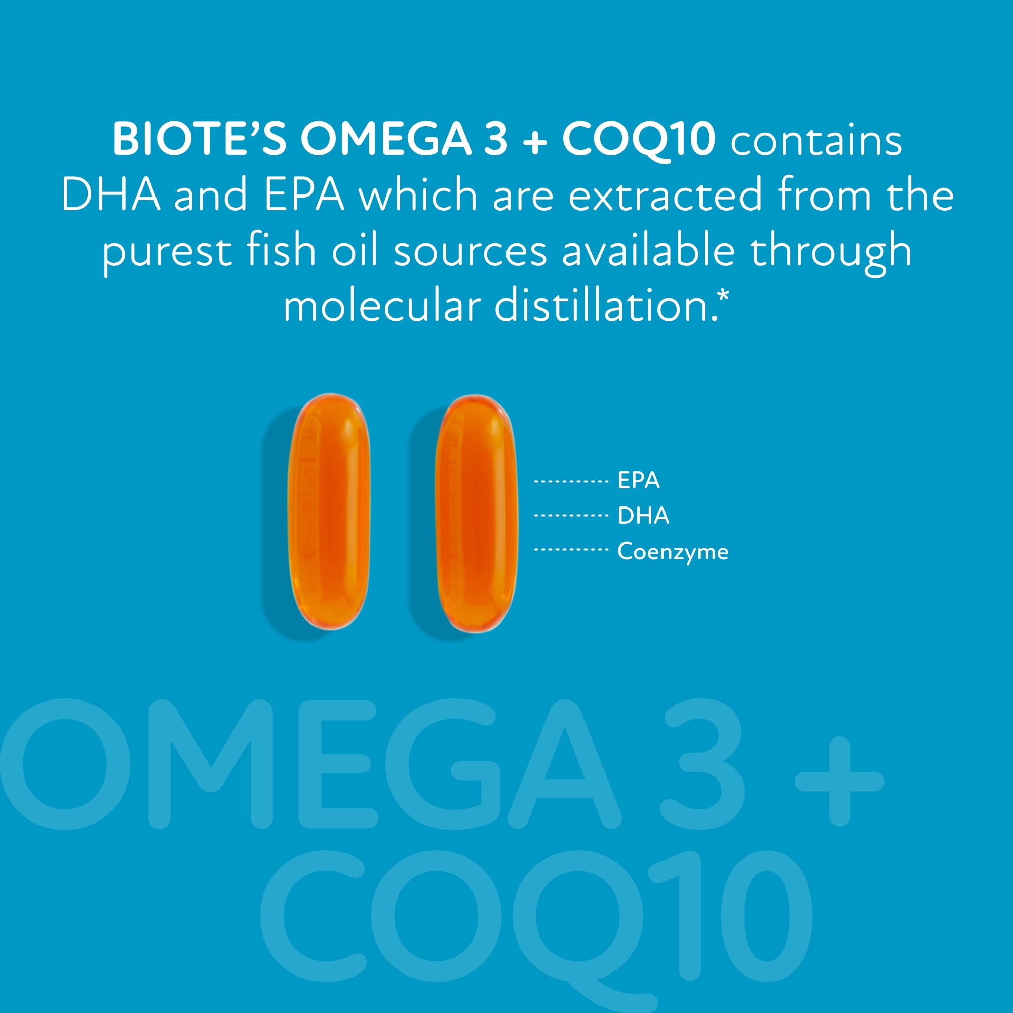 Biote cápsula cortada mostrando aceite interior y pureza del producto
