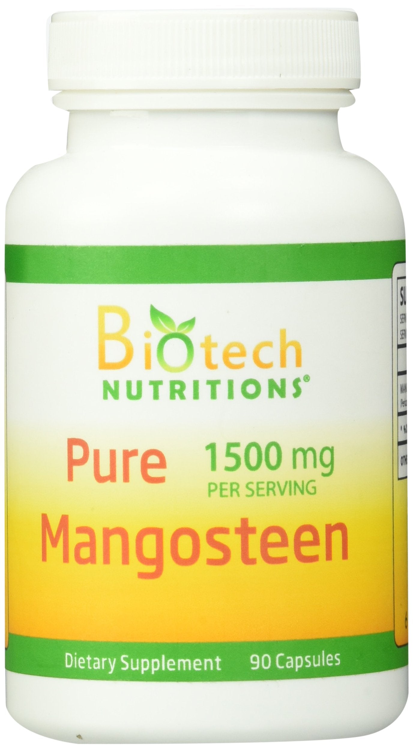 Biotech Nutritions frasco frente con 90 cápsulas vegetales, presentación compacta y clara