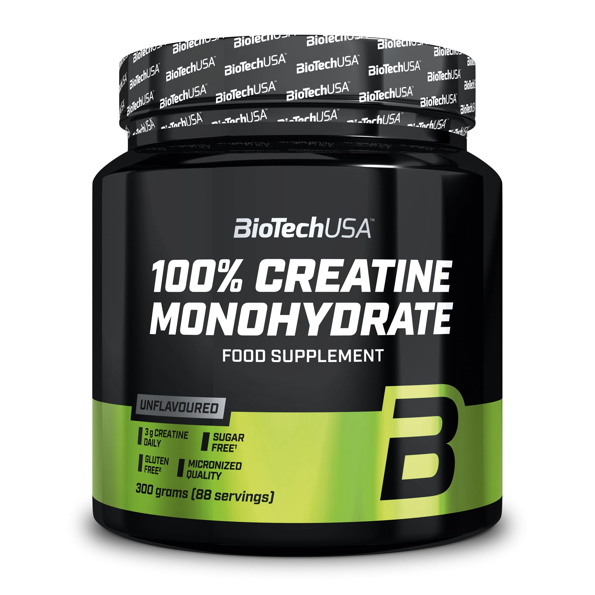 BioTechUSA textura del polvo de creatina monohidrato, fácil disolución