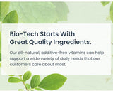 BioTechUSA etiqueta K1-1000 detalle de ingredientes y sin alérgenos