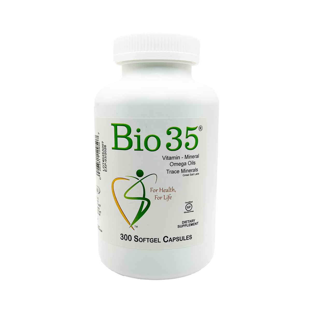 Biotek Bio35 frente del envase mostrando beneficios y formato fácil