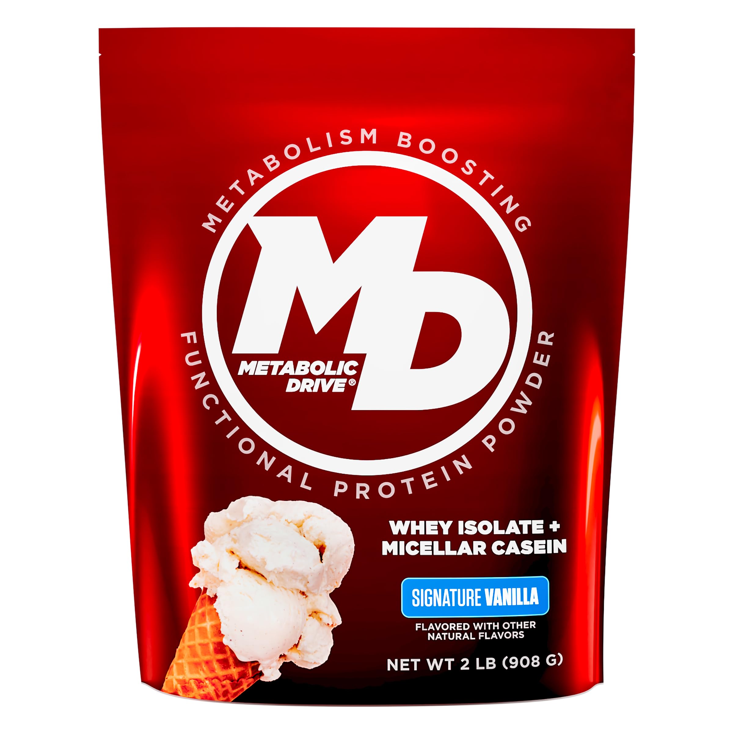 Biotest Metabolic Drive frente del envase mostrando diseño y beneficios
