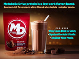 Biotest Metabolic Drive textura del polvo cremosa y fácil de mezclar