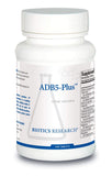 BIOTICS RESEARCH frasco frontal mostrando 180 tabletas y beneficios visibles