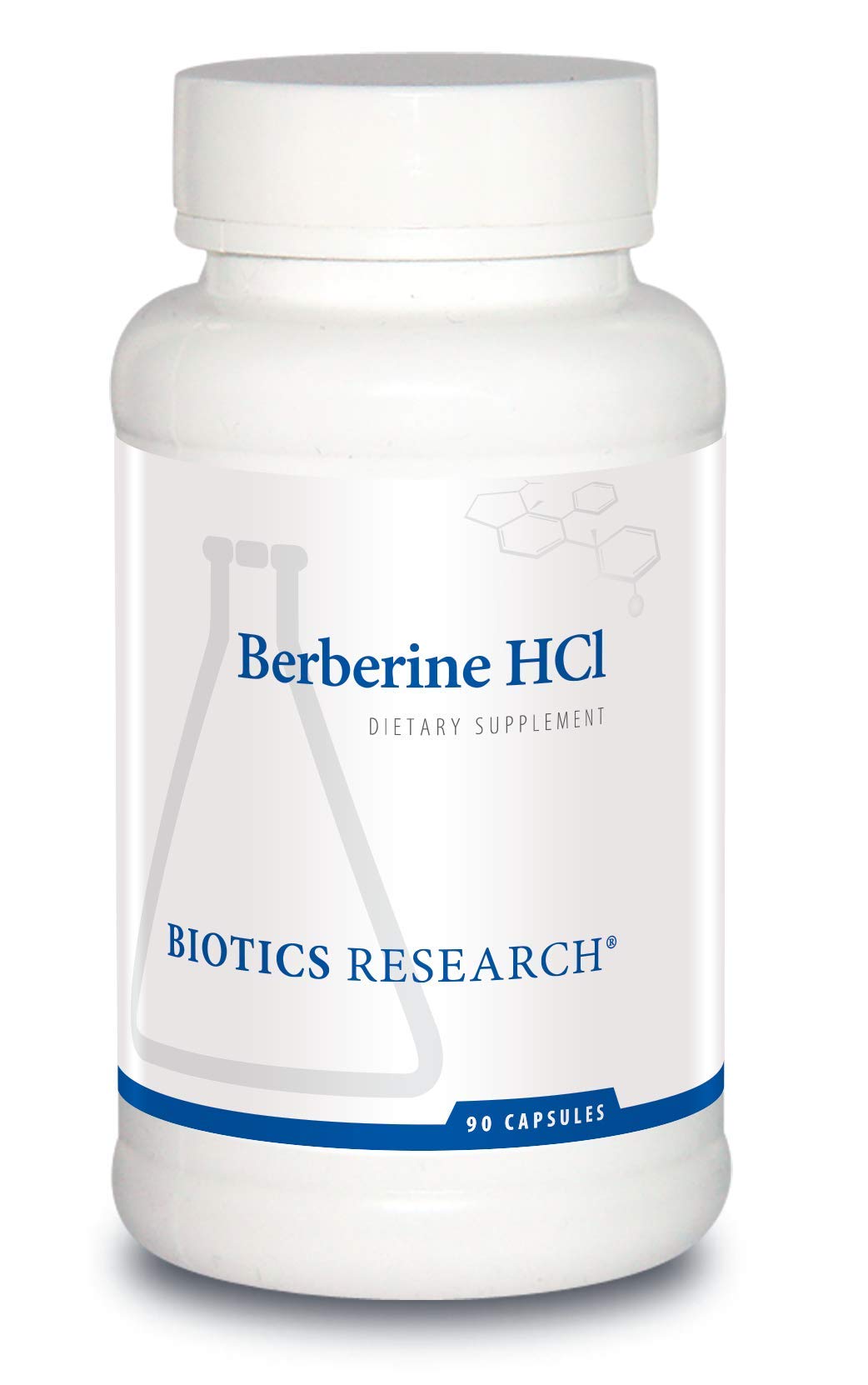 BIOTICS RESEARCH envase frontal que muestra marca y cantidad, transmite confianza