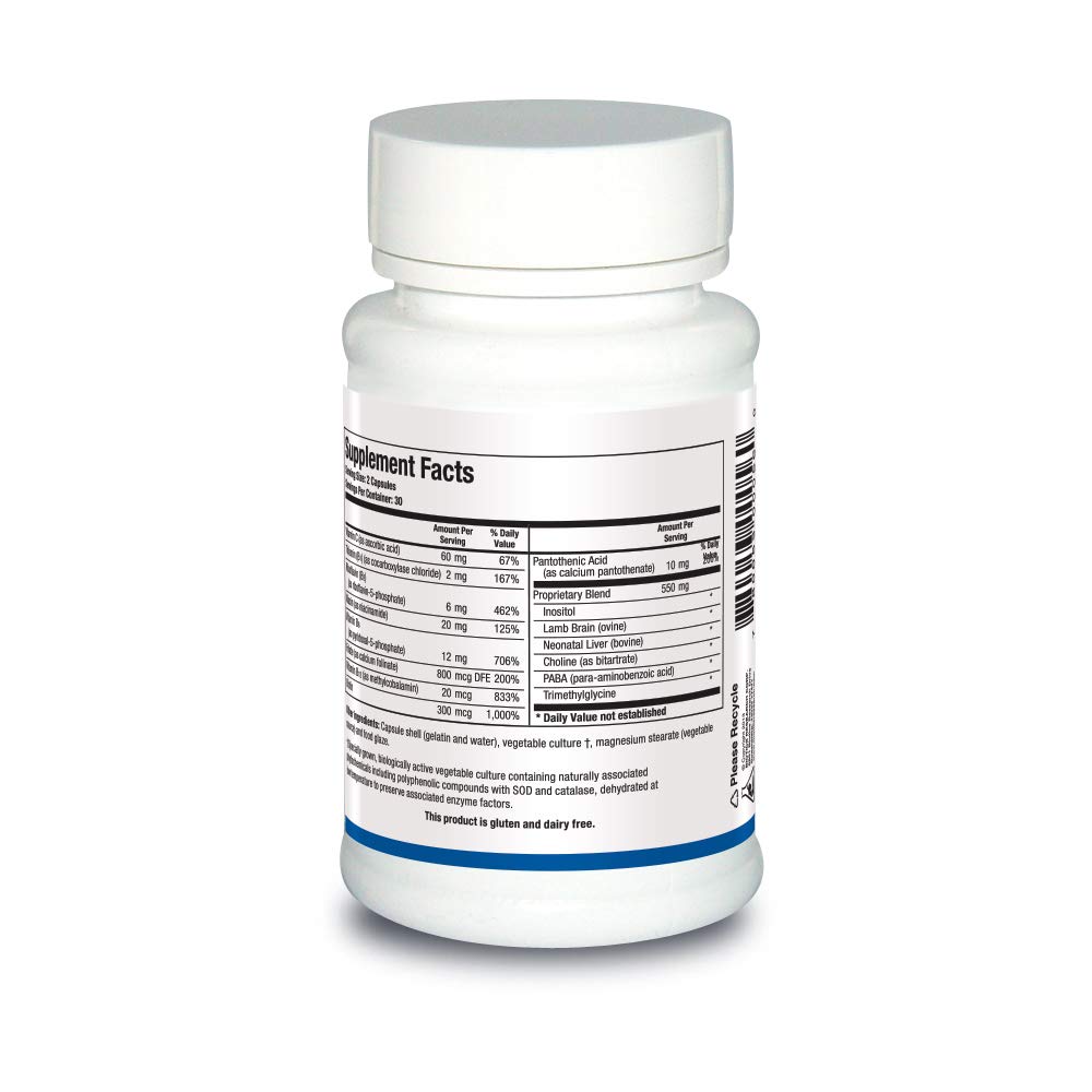 BIOTICS RESEARCH cápsula abierta mostrando contenido y absorción eficiente