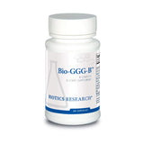 BIOTICS RESEARCH frasco Bio GGG B vista frontal con texto legible y confianza