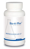 BIOTICS RESEARCH frente del empaque muestra producto y beneficios