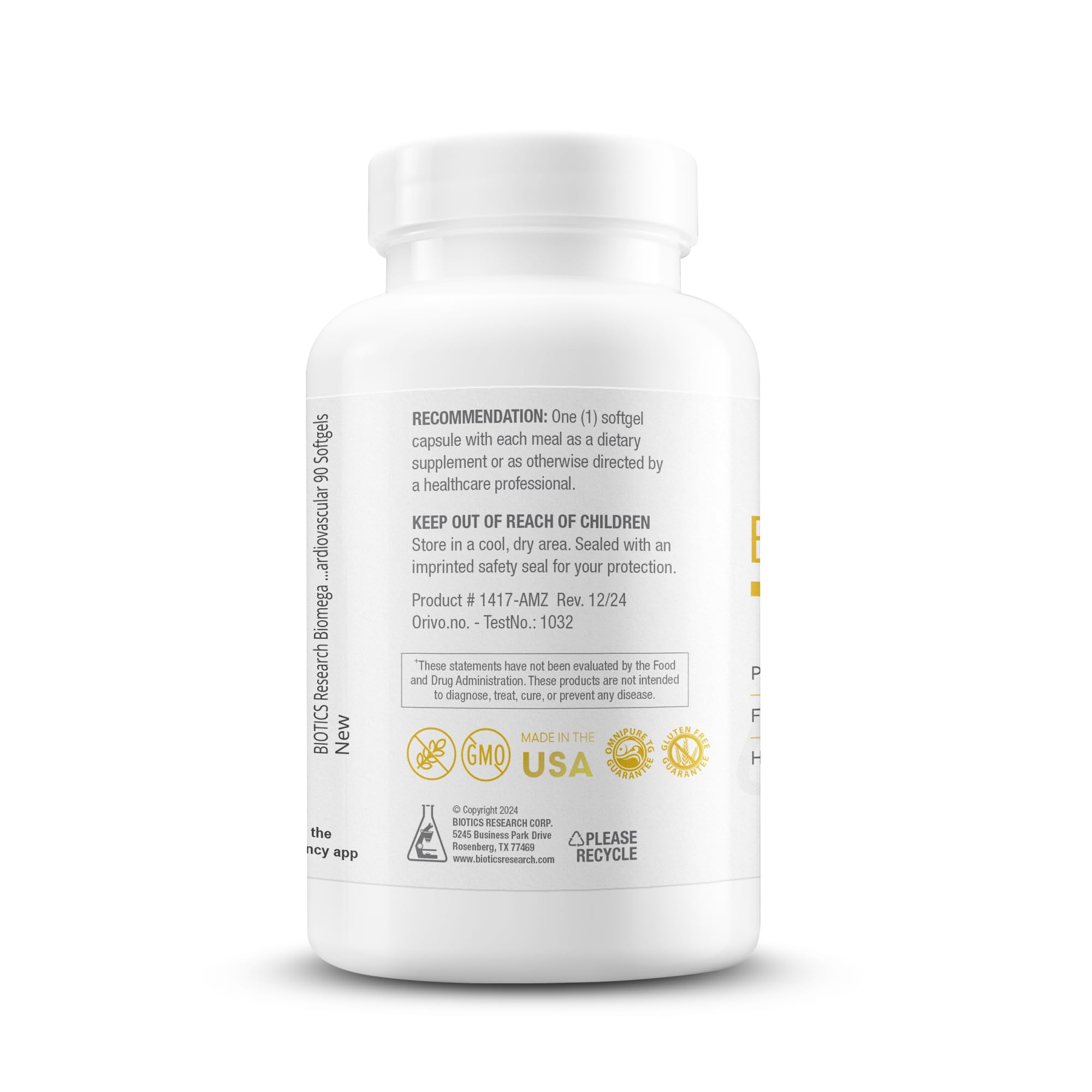 BIOTICS RESEARCH producto en cocina para integración diaria saludable